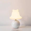 Ceramic PVC Ball Bell Table Lamp