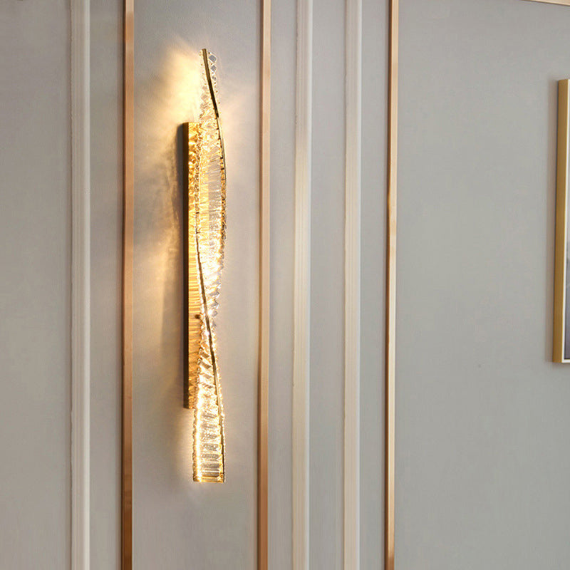 Metal Crystal Strip DNA Wall Lamp