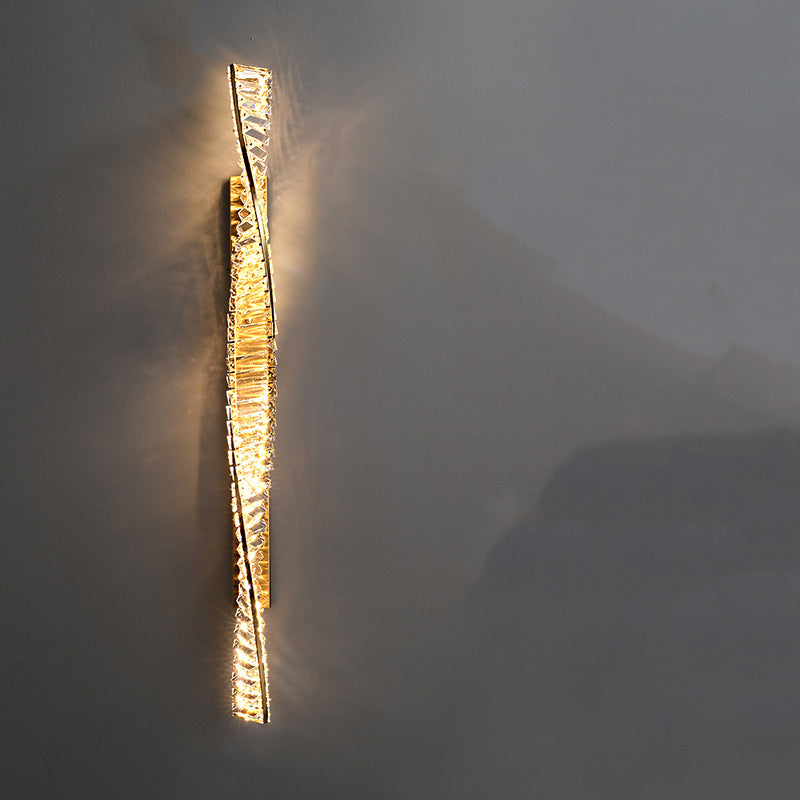 Metal Crystal Strip DNA Wall Lamp