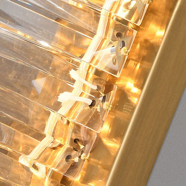 Metal Crystal Strip DNA Wall Lamp