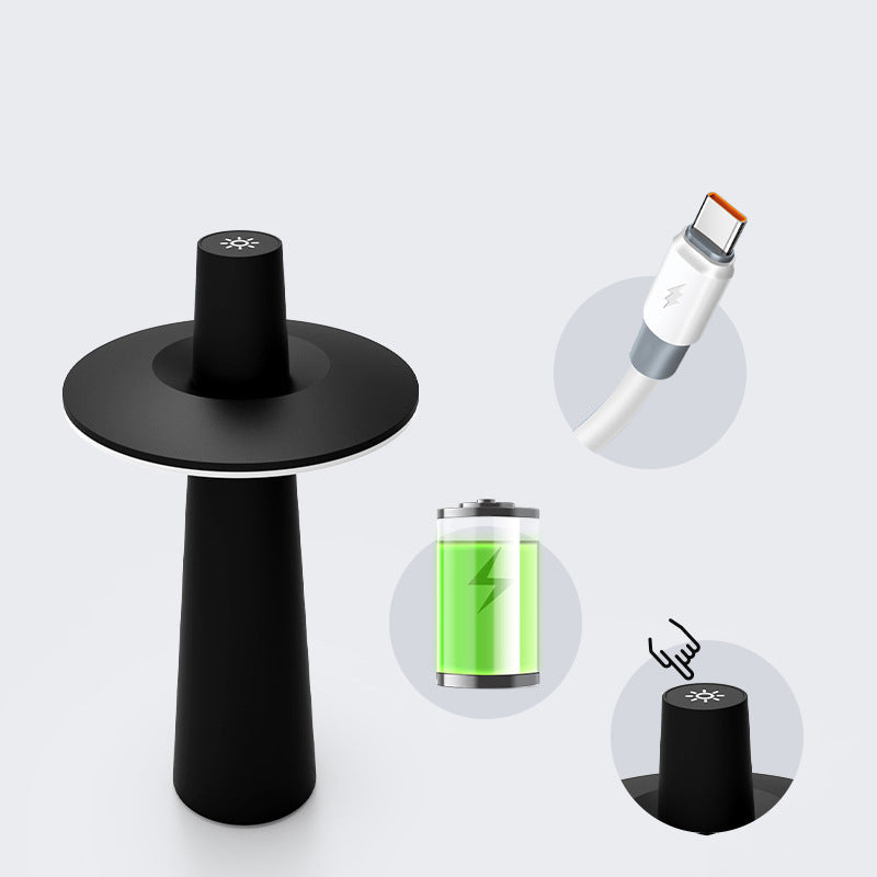 Rechargeable Touch Sensor ABS Table Lamp