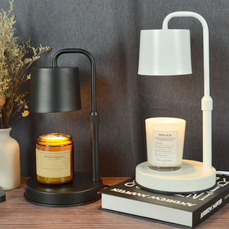 Iron Liftable Cylinder Melting Table Lamp