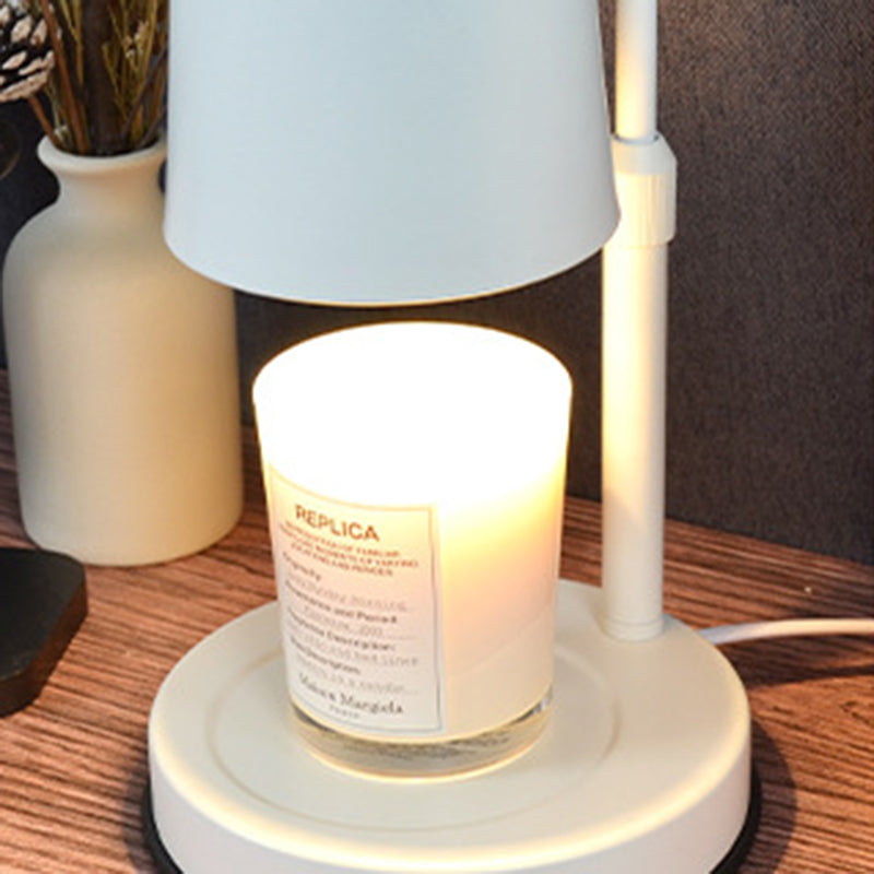 Iron Liftable Cylinder Melting Table Lamp