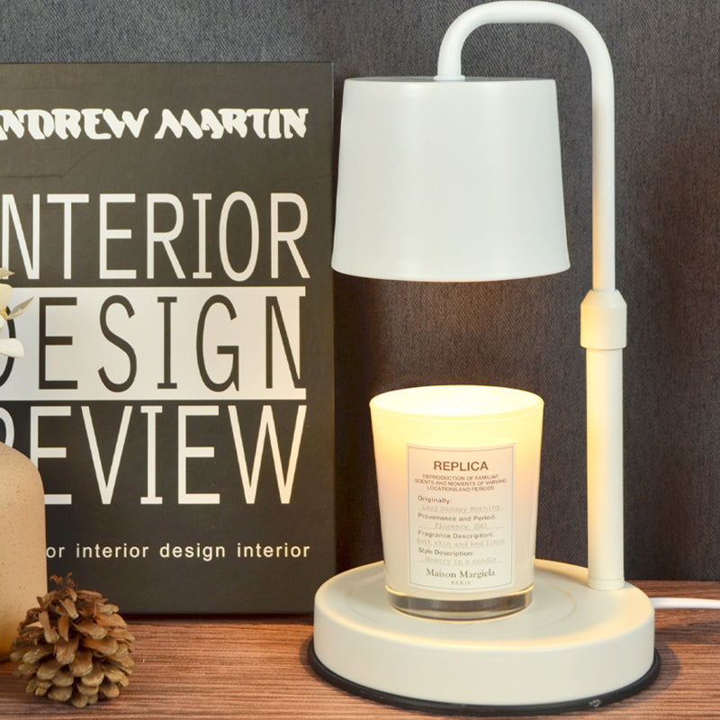 Iron Liftable Cylinder Melting Table Lamp