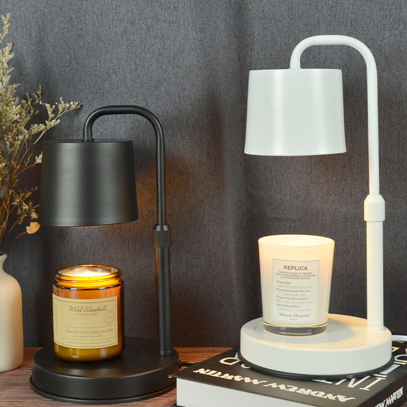 Iron Liftable Cylinder Melting Table Lamp