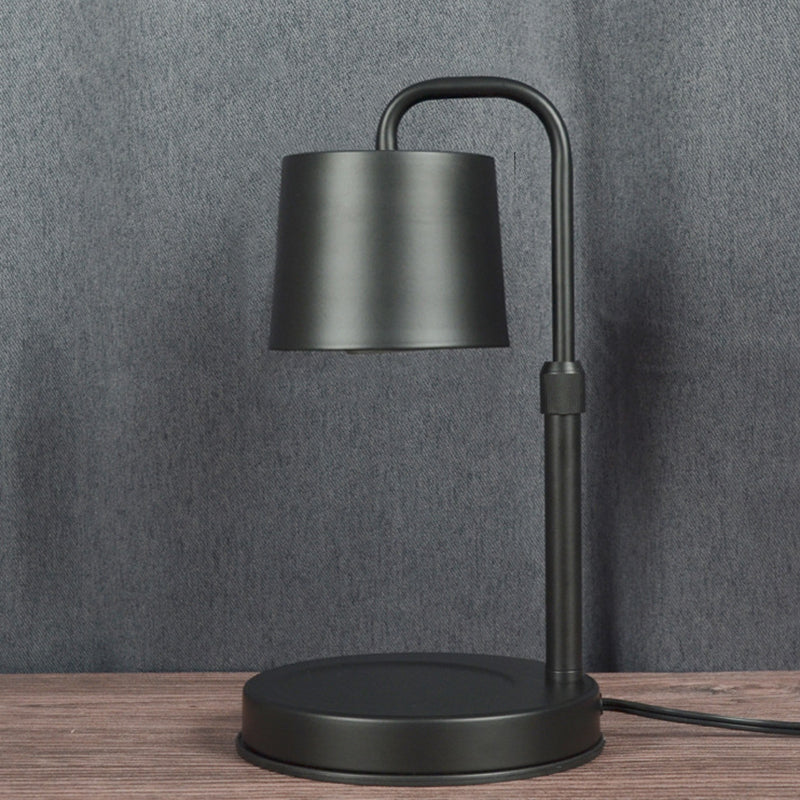 Iron Liftable Cylinder Melting Table Lamp