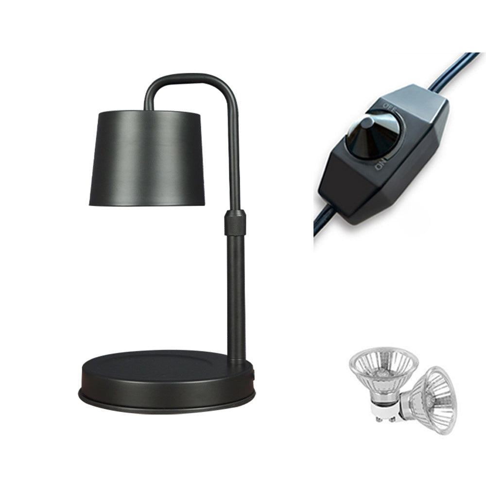 Iron Liftable Cylinder Melting Table Lamp