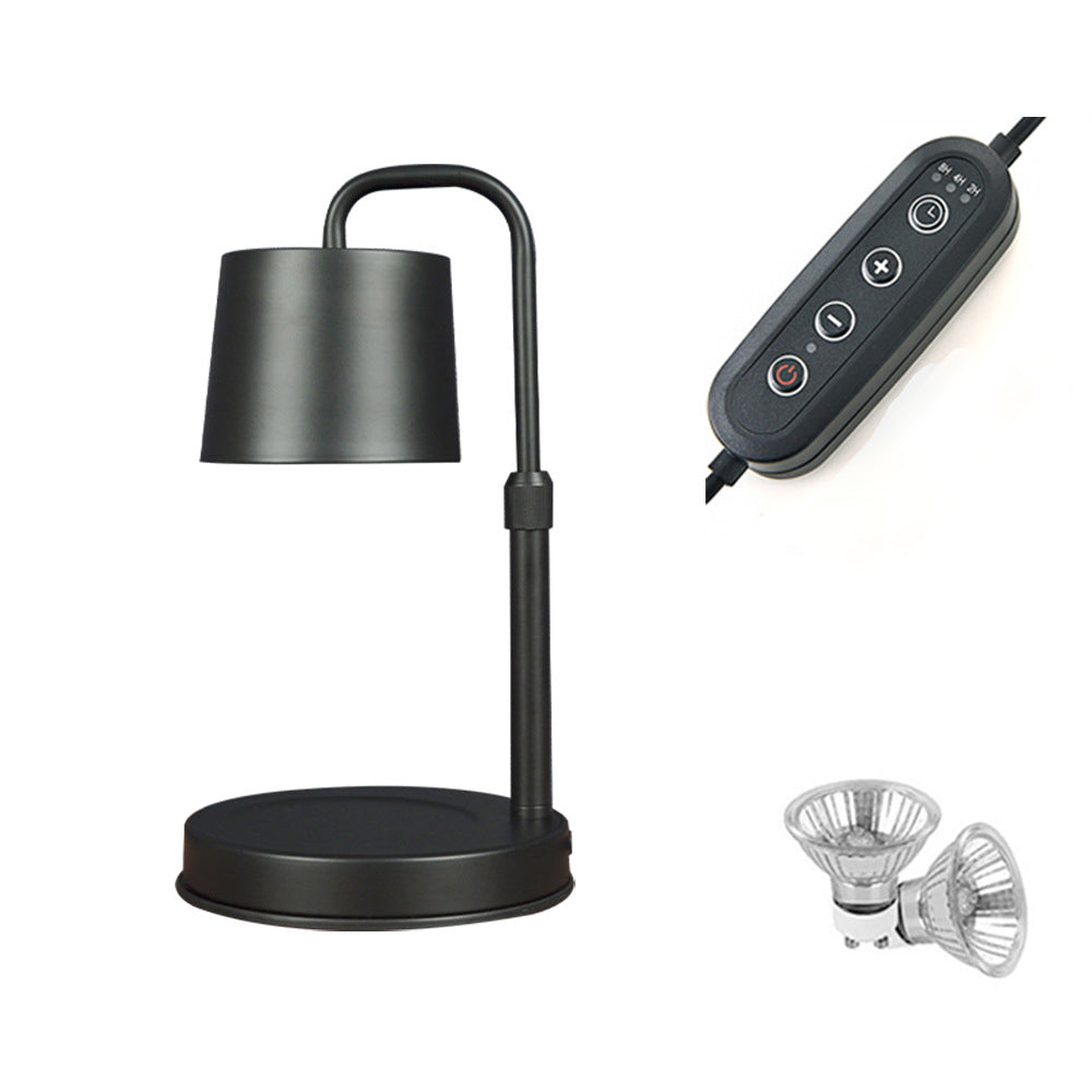 Iron Liftable Cylinder Melting Table Lamp