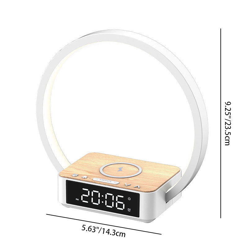 Aluminum Alloy ABS Round Table Lamp