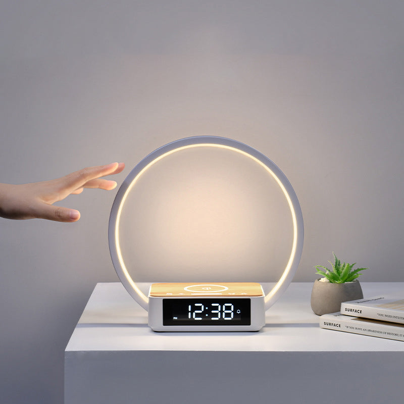 Aluminum Alloy ABS Round Table Lamp