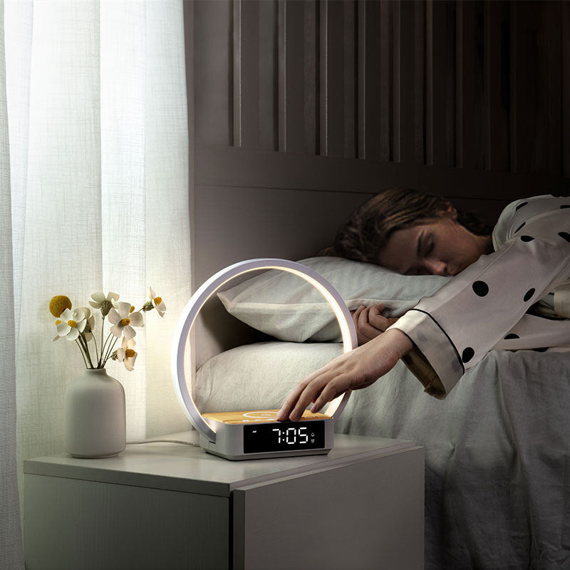 Aluminum Alloy ABS Round Table Lamp