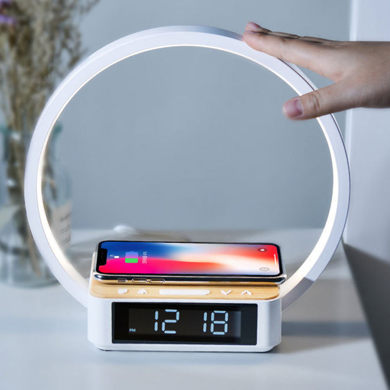 Aluminum Alloy ABS Round Table Lamp
