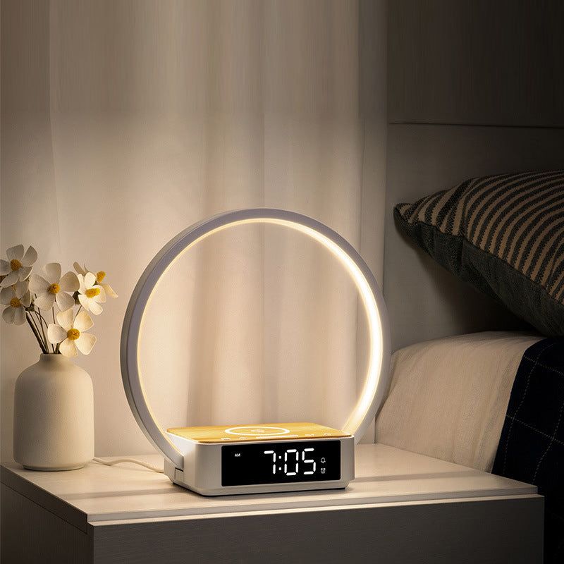 Aluminum Alloy ABS Round Table Lamp