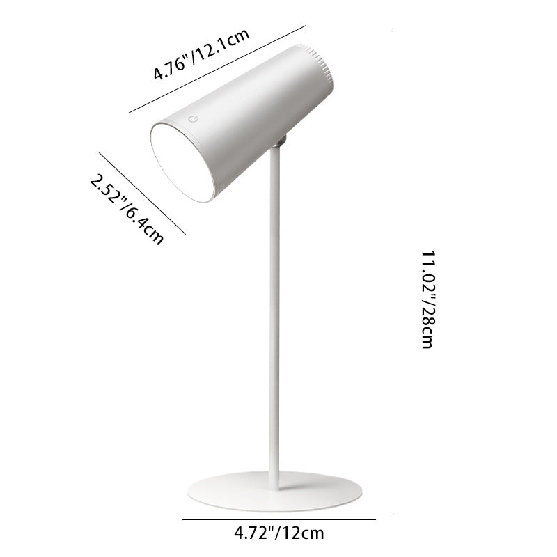 ABS PP PC Rechargeable Table Lamp