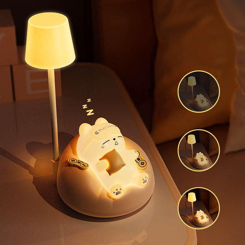 Rechargeable ABS PVC Sleeping Table Lamp