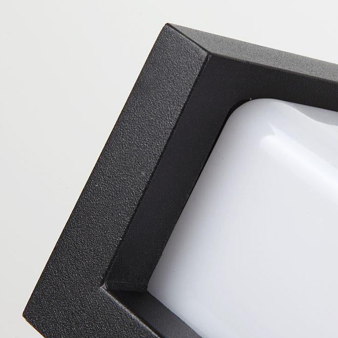 Aluminum PC Rectangular Patio Outdoor Light