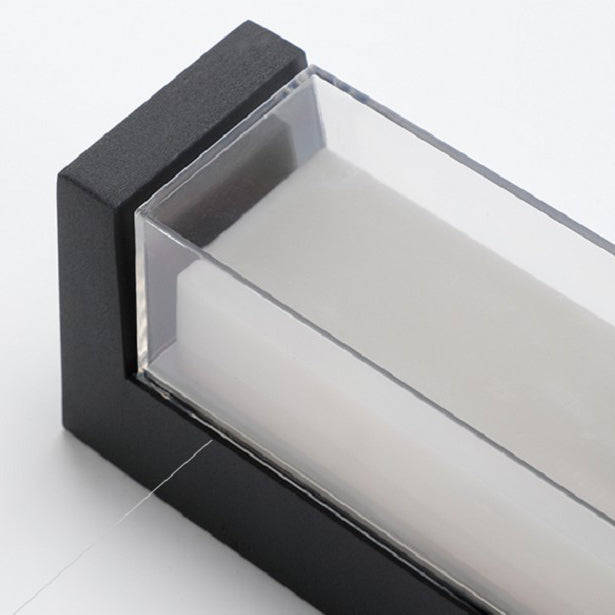 Aluminum Acrylic Rectangular Cylinder Outdoor Light