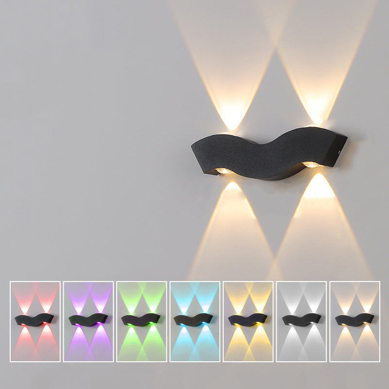Aluminum Letter Geometrical Patio Outdoor Light