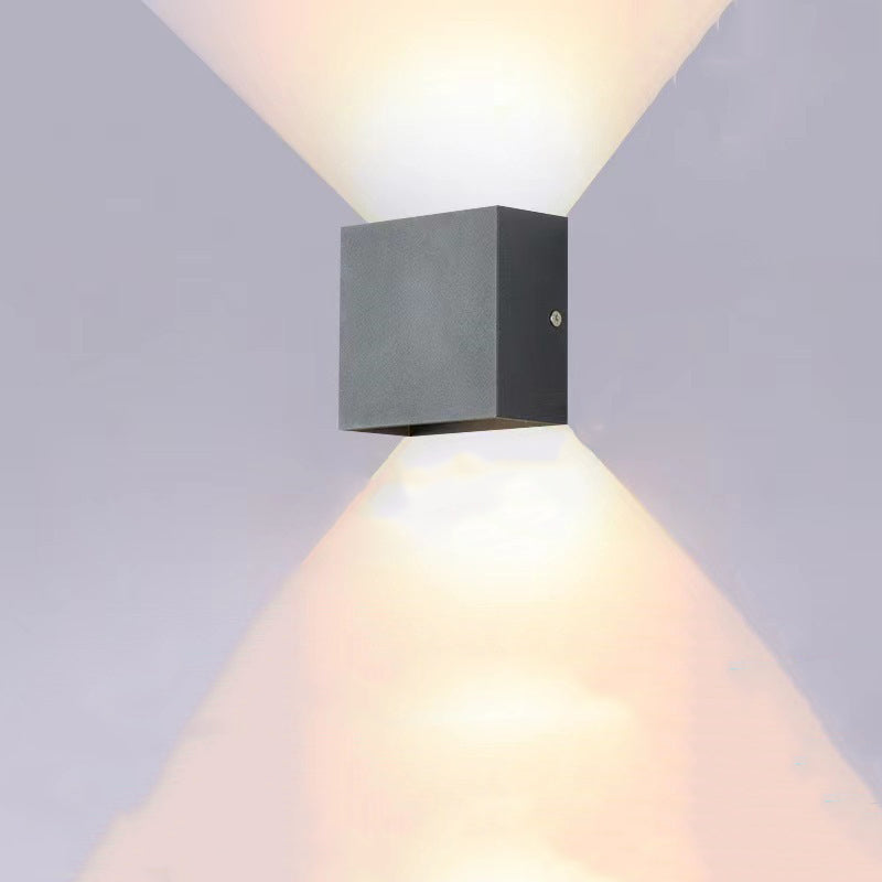 Aluminum Letter Geometrical Patio Outdoor Light