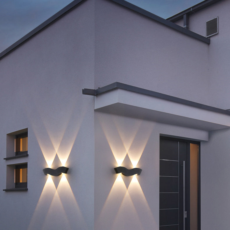 Aluminum Letter Geometrical Patio Outdoor Light