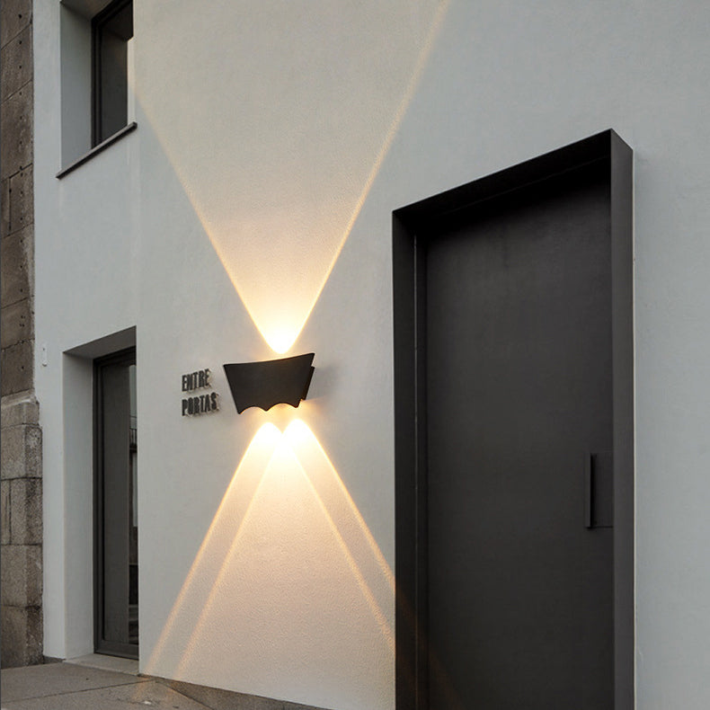 Aluminum Letter Geometrical Patio Outdoor Light