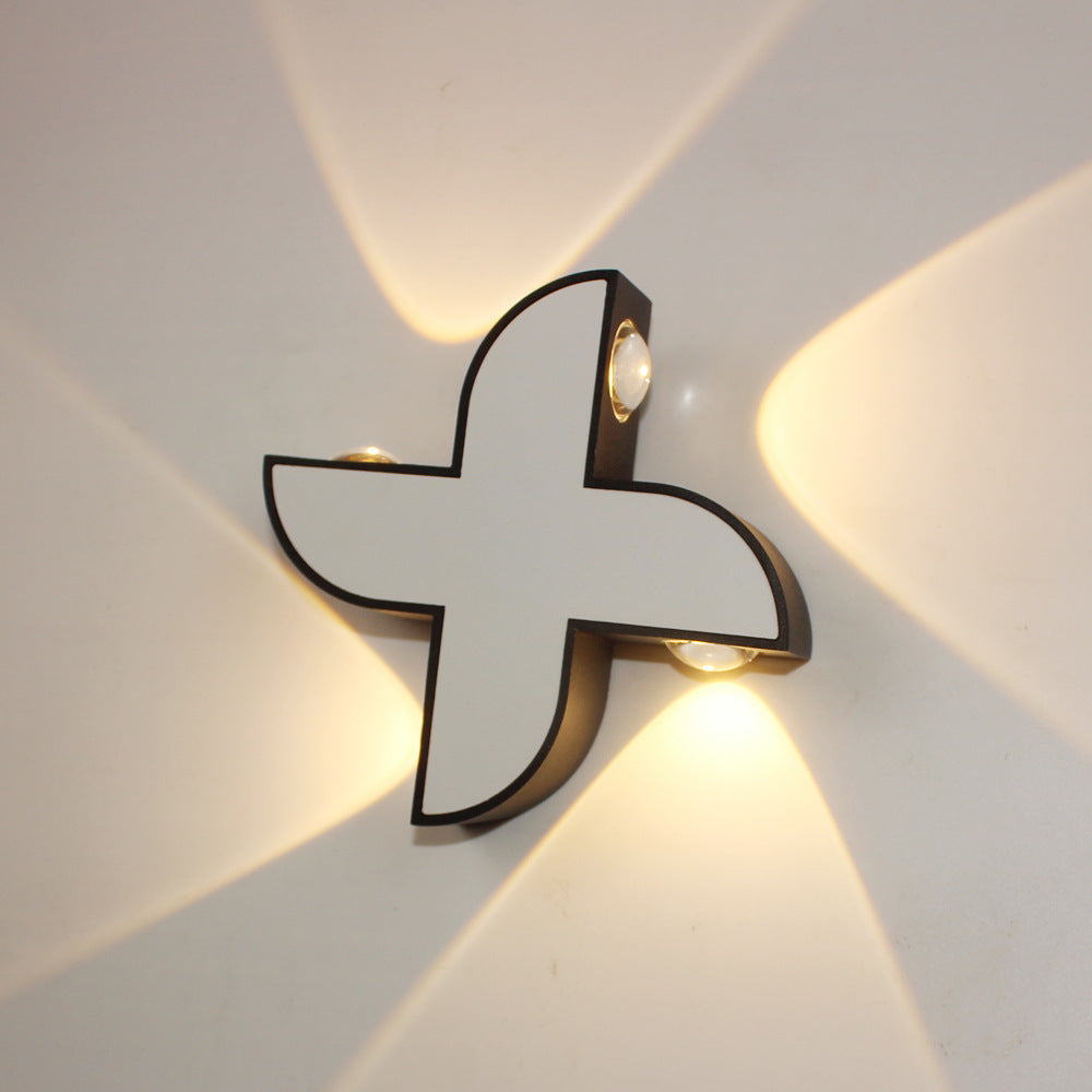 Aluminum Letter Geometrical Patio Outdoor Light