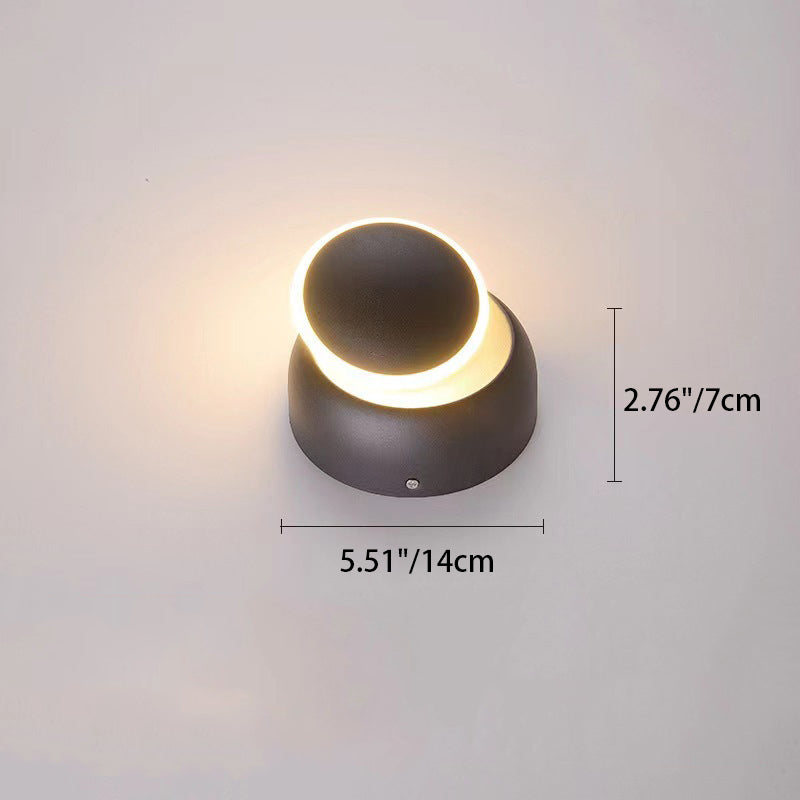 Aluminum Letter Geometrical Patio Outdoor Light