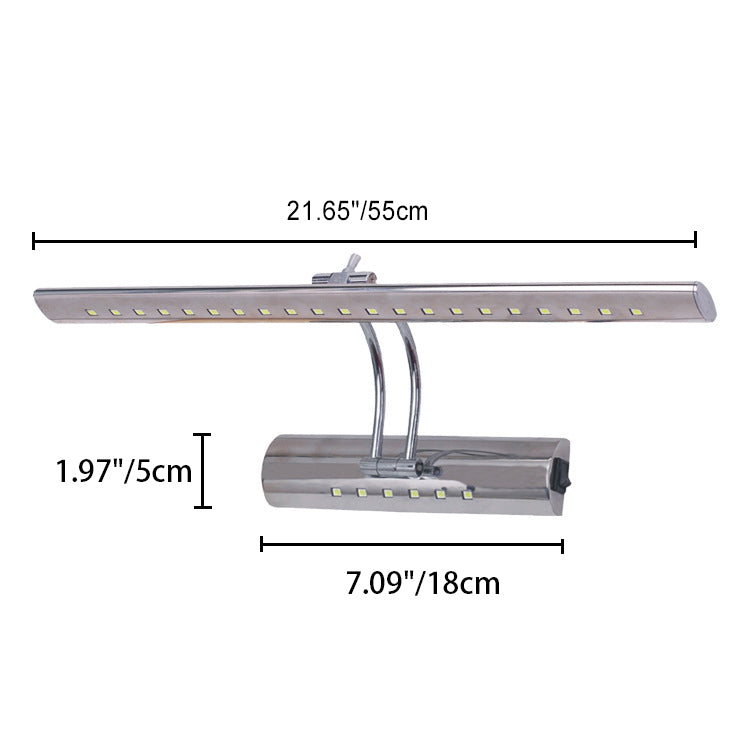 Stainless Steel Hardware Strip Wall Lamp