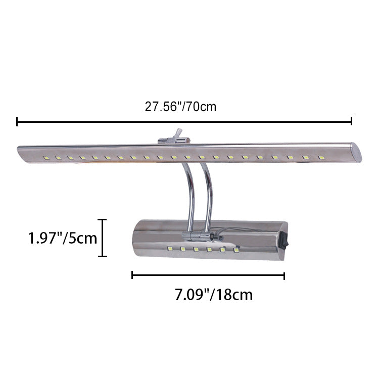 Stainless Steel Hardware Strip Wall Lamp