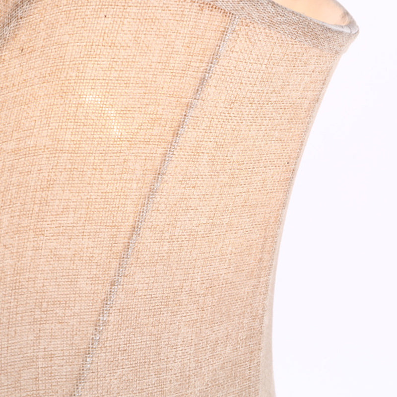 Fabric Resin Deer Horn Table Lamp