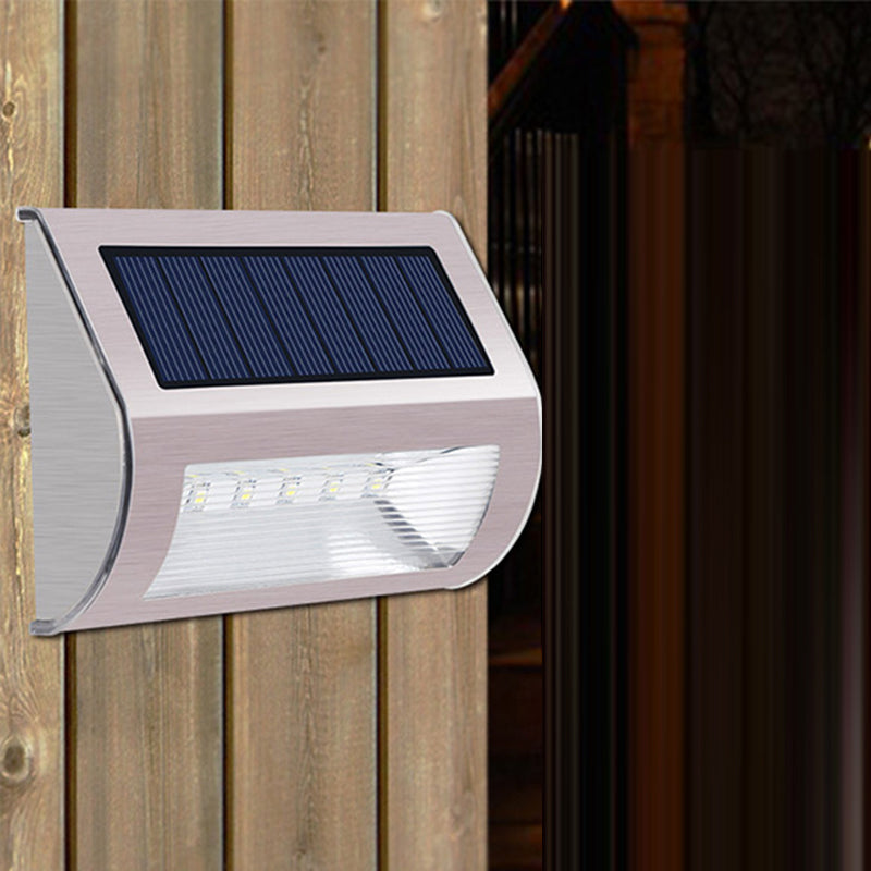 Stainless Steel PC Rectangular Outdoor Light