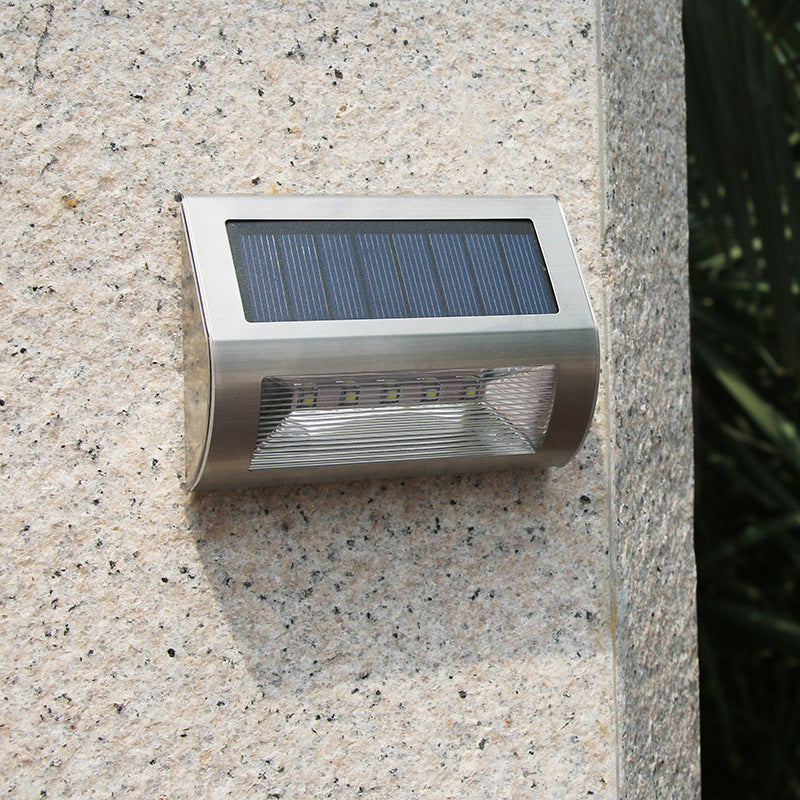 Stainless Steel PC Rectangular Outdoor Light