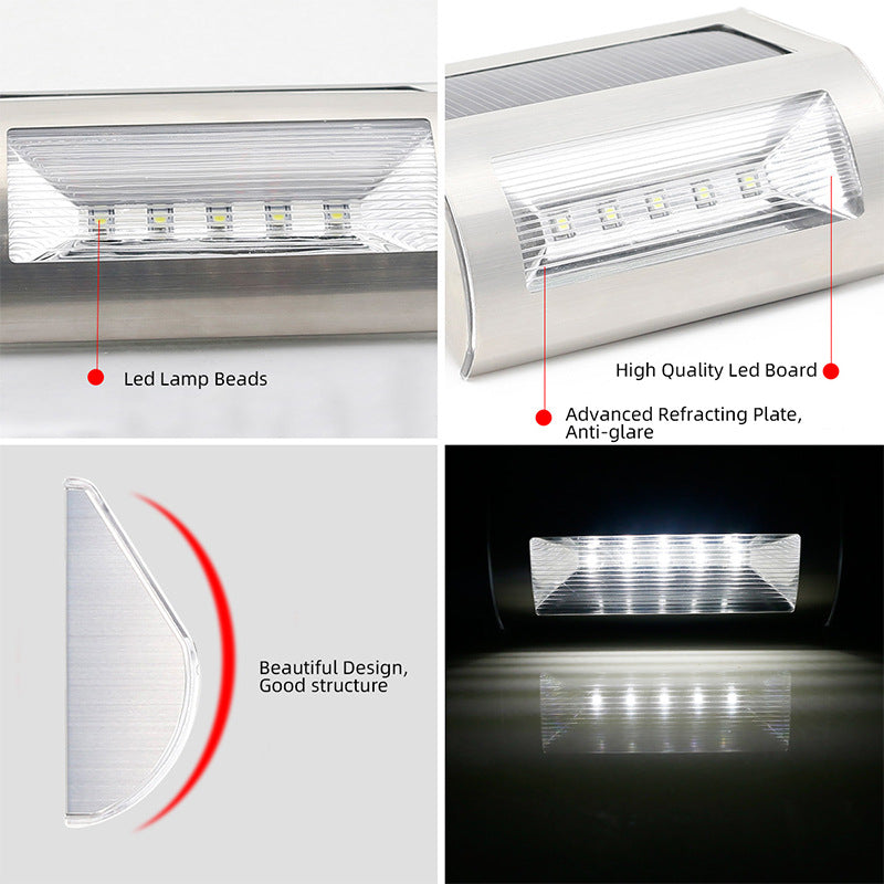 Stainless Steel PC Rectangular Outdoor Light