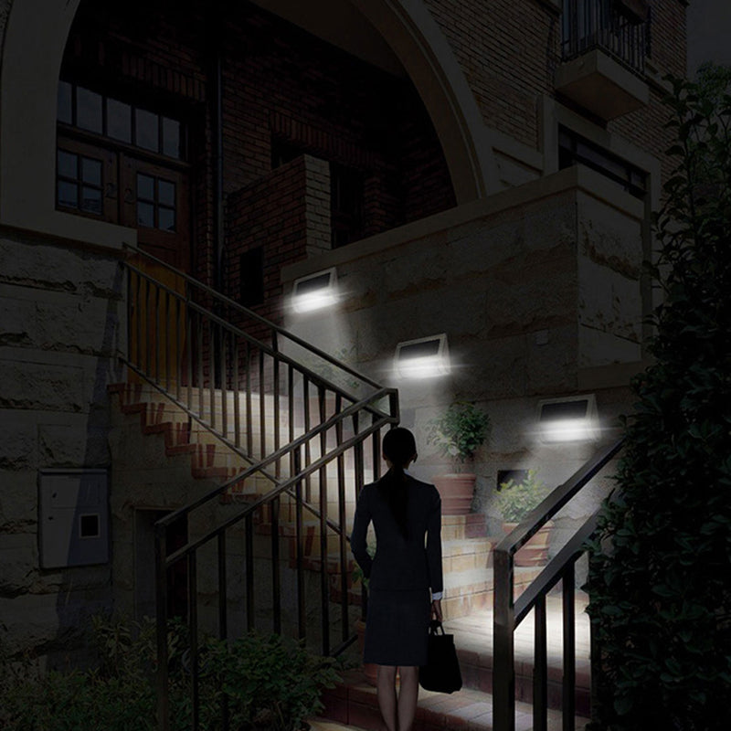 Stainless Steel PC Rectangular Outdoor Light