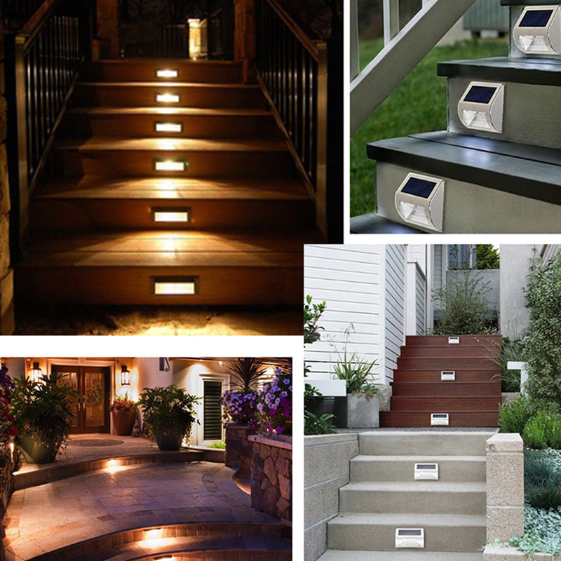 Stainless Steel PC Rectangular Outdoor Light
