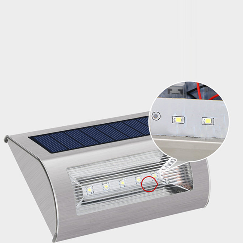 Stainless Steel PC Rectangular Outdoor Light