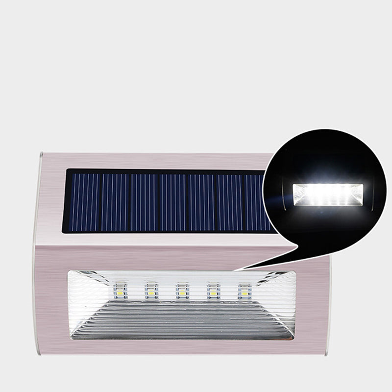 Stainless Steel PC Rectangular Outdoor Light