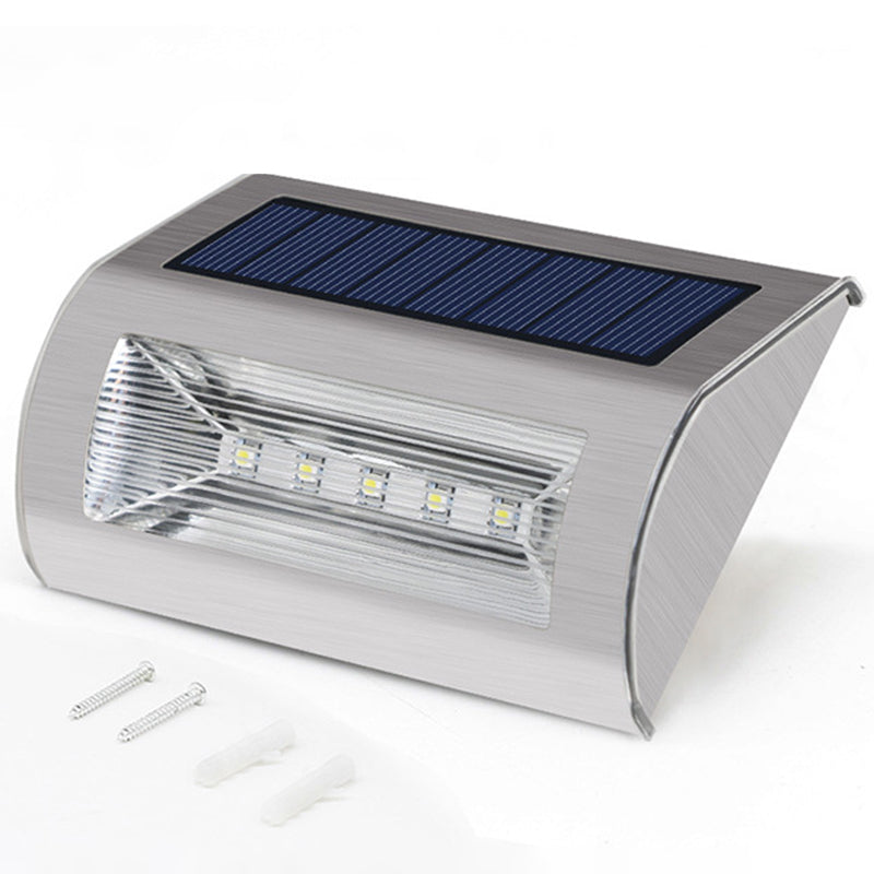 Stainless Steel PC Rectangular Outdoor Light