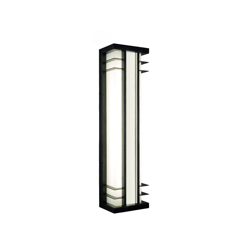 Stainless Steel Acrylic Rectangular Outdoor Light