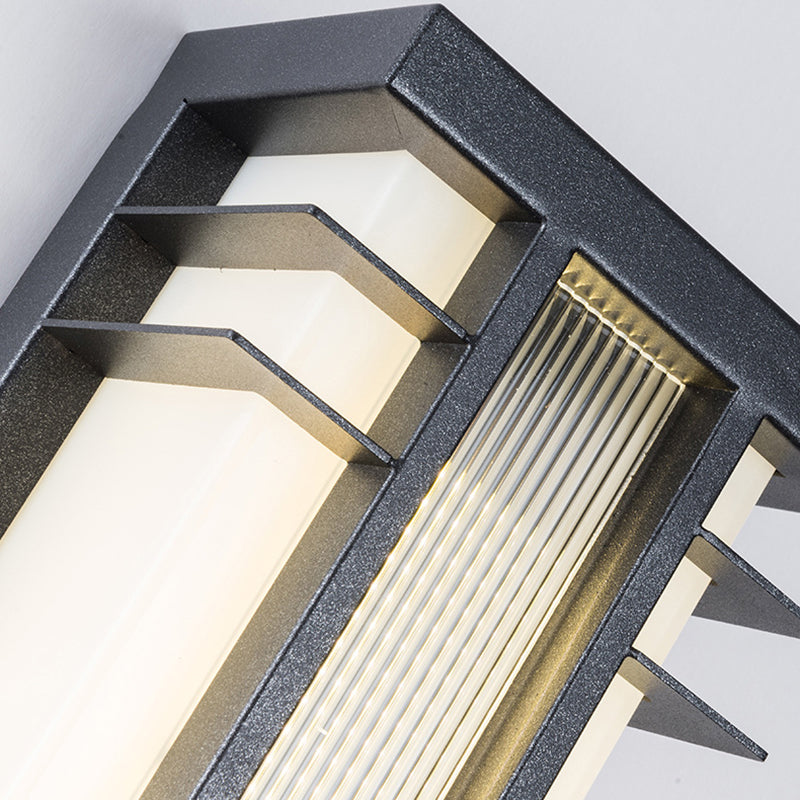 Stainless Steel Acrylic Rectangular Outdoor Light