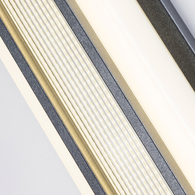 Stainless Steel Acrylic Rectangular Outdoor Light