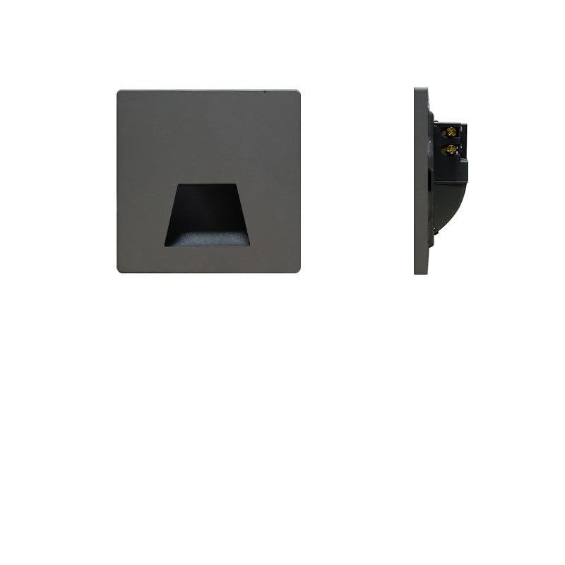 Aluminum Alloy Steel PC Wall Lamp