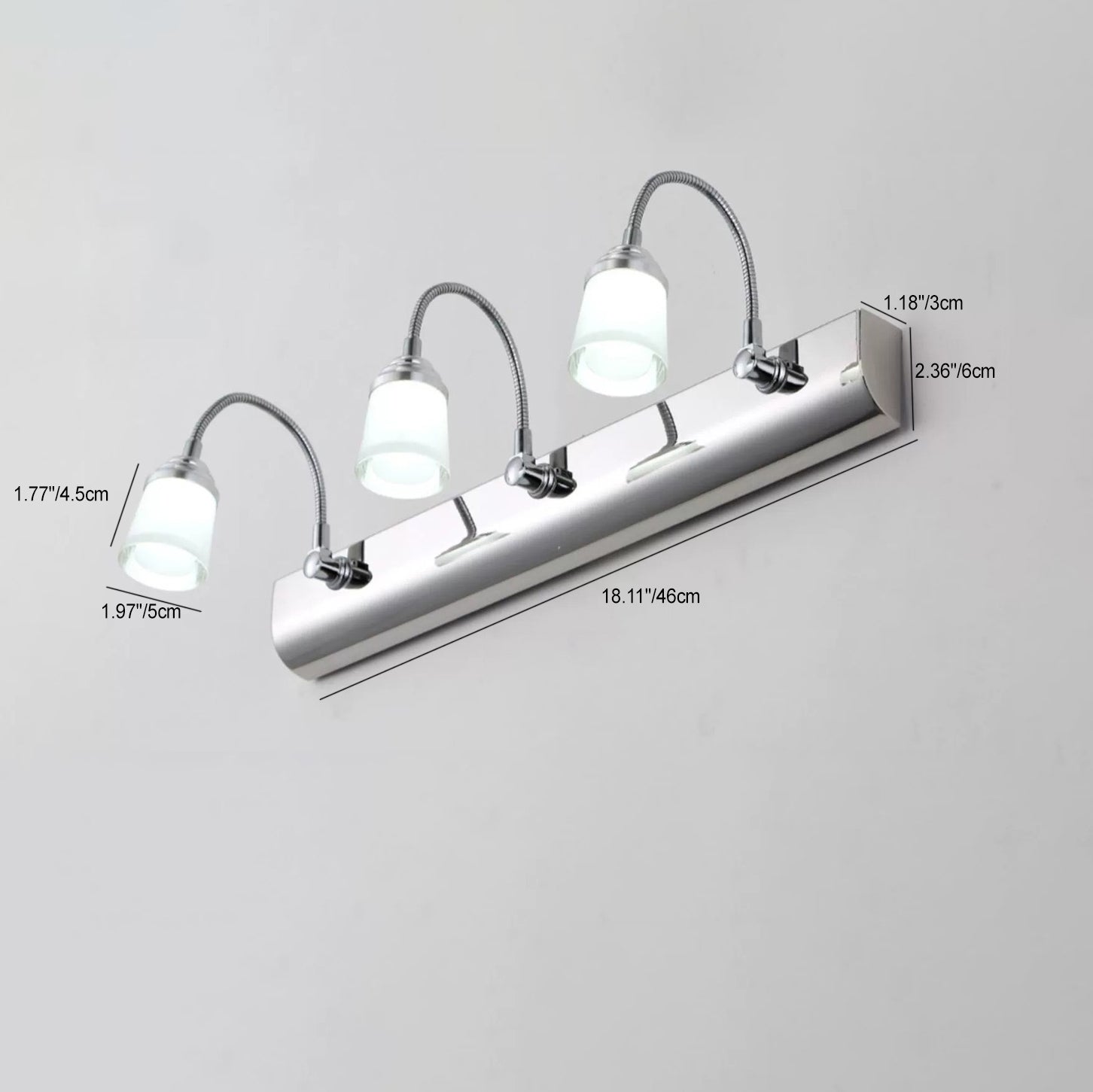 Stainless Steel Iron Aluminum Wall Lamp
