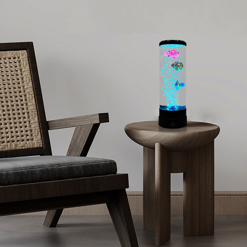 Battery ABS Simulation Bubble Table Lamp