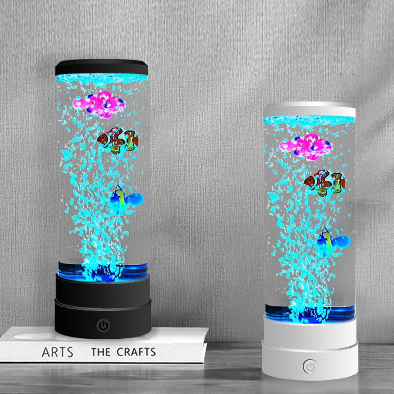 Battery ABS Simulation Bubble Table Lamp
