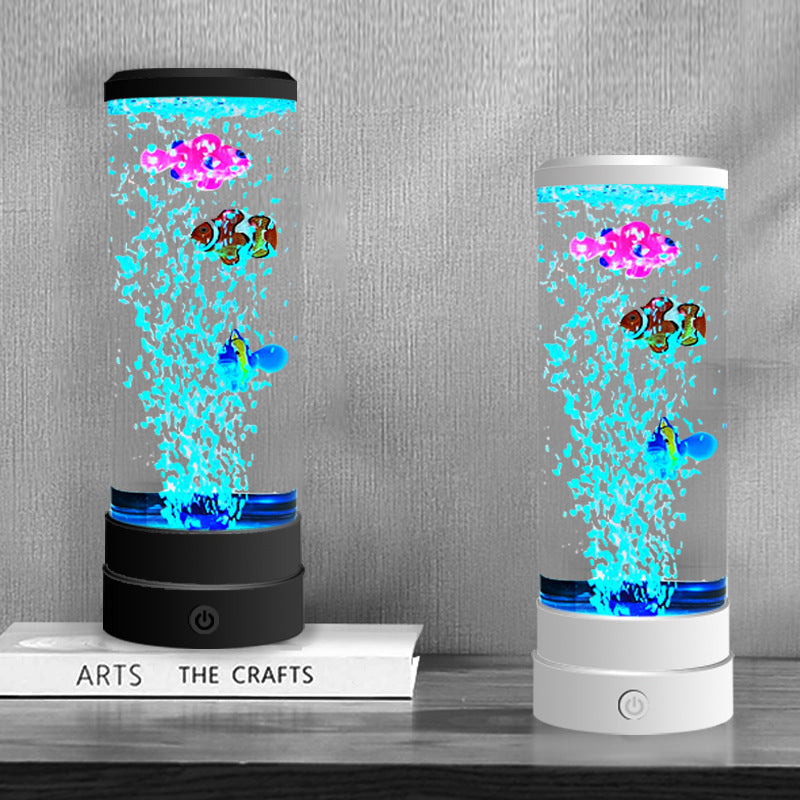 Battery ABS Simulation Bubble Table Lamp