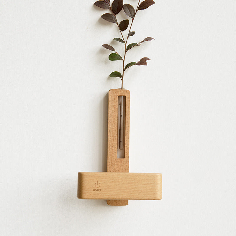 Walnut Beech Rechargeable Strip Wall Lamp