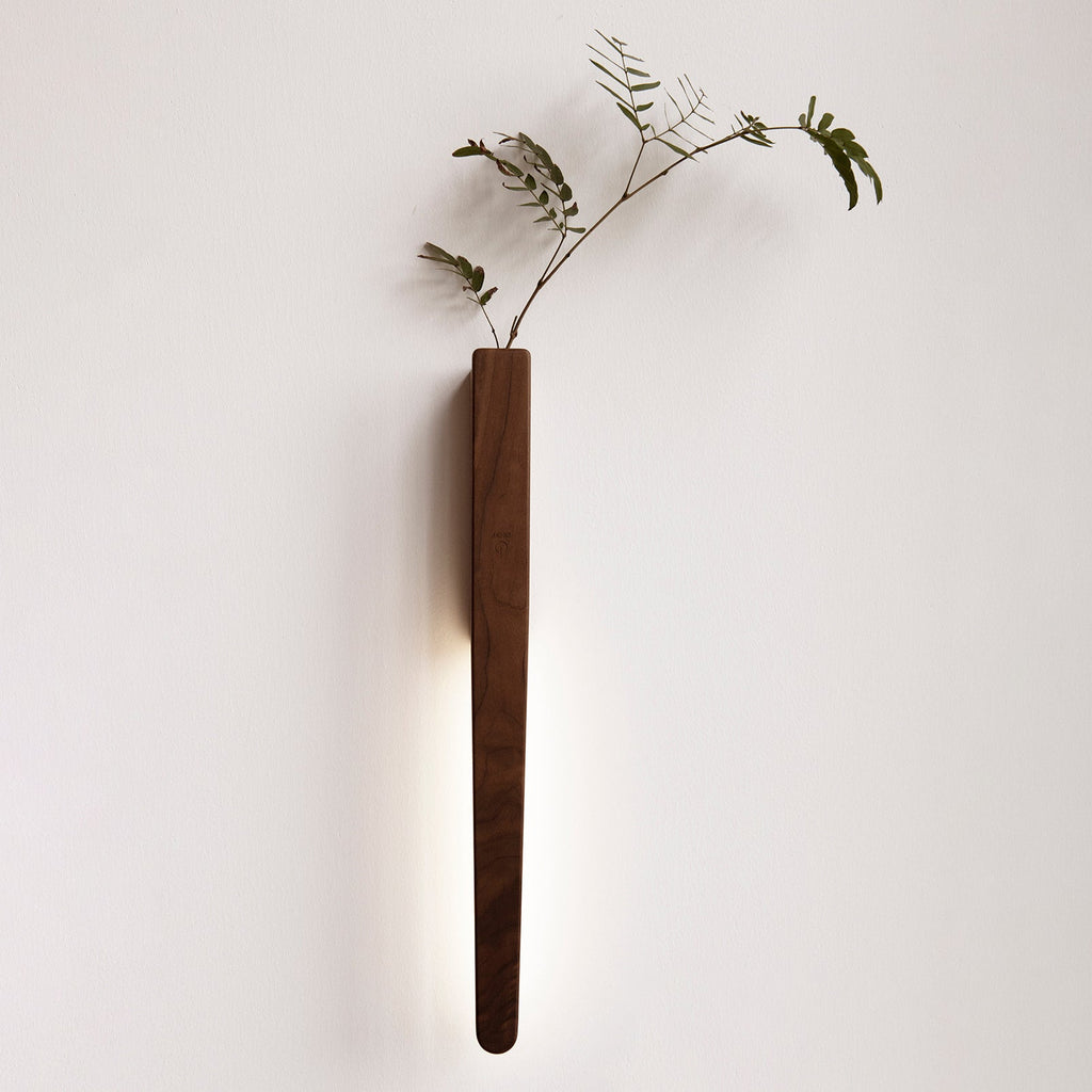 Walnut Beech Rechargeable Strip Wall Lamp