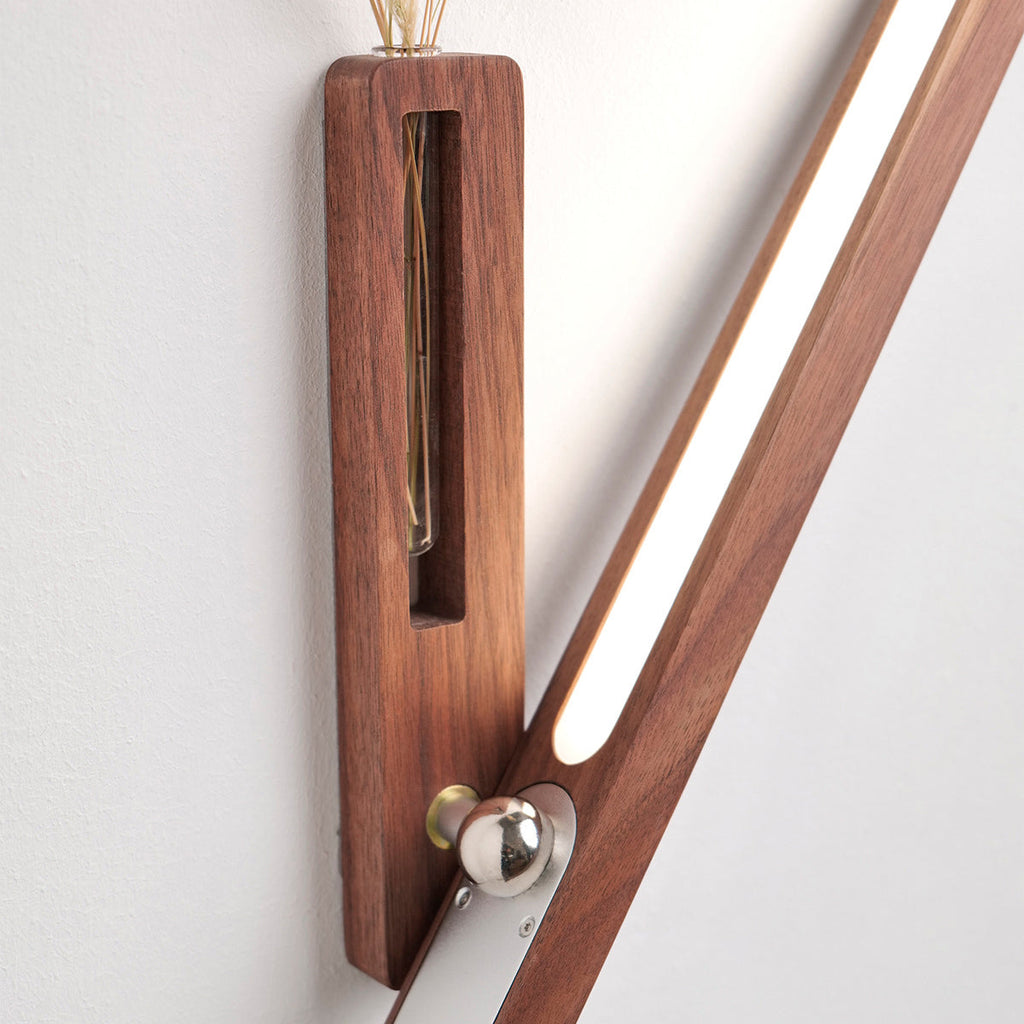 Walnut Beech Rechargeable Strip Wall Lamp