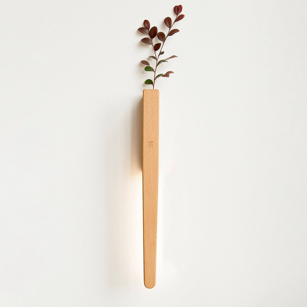 Walnut Beech Rechargeable Strip Wall Lamp